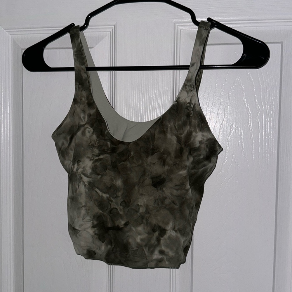 Lululemon Align Tank - tie dye army green